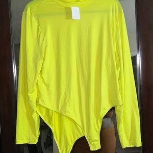 Plus Neon Bodusuit